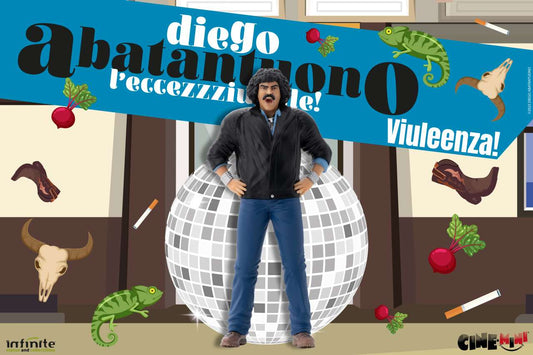 Infinite - Diego Abatantuono Viulenza! Cine-mini Figure Statua Statuetta Pvc 10Cm