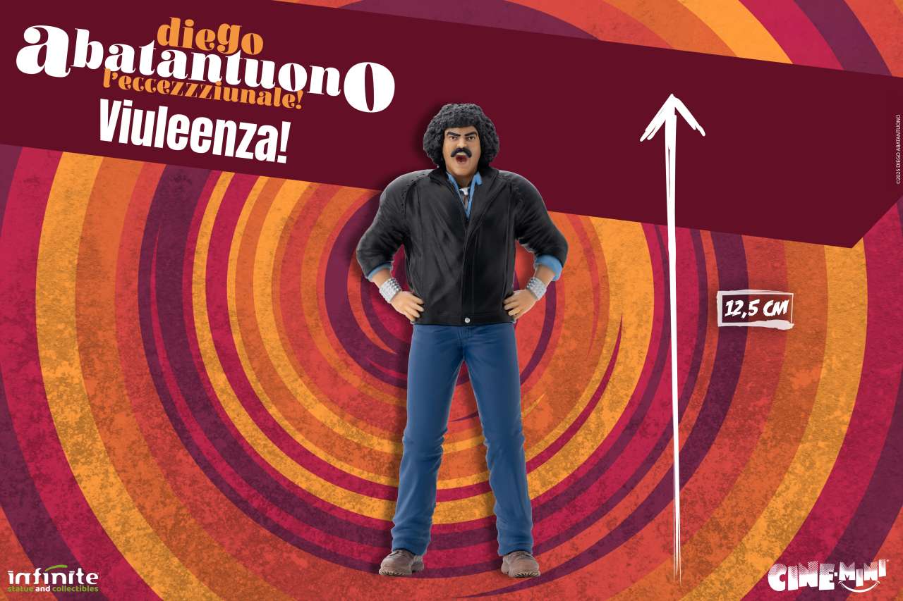 Infinite - Diego Abatantuono Viulenza! Cine-mini Figure Statua Statuetta Pvc 10Cm
