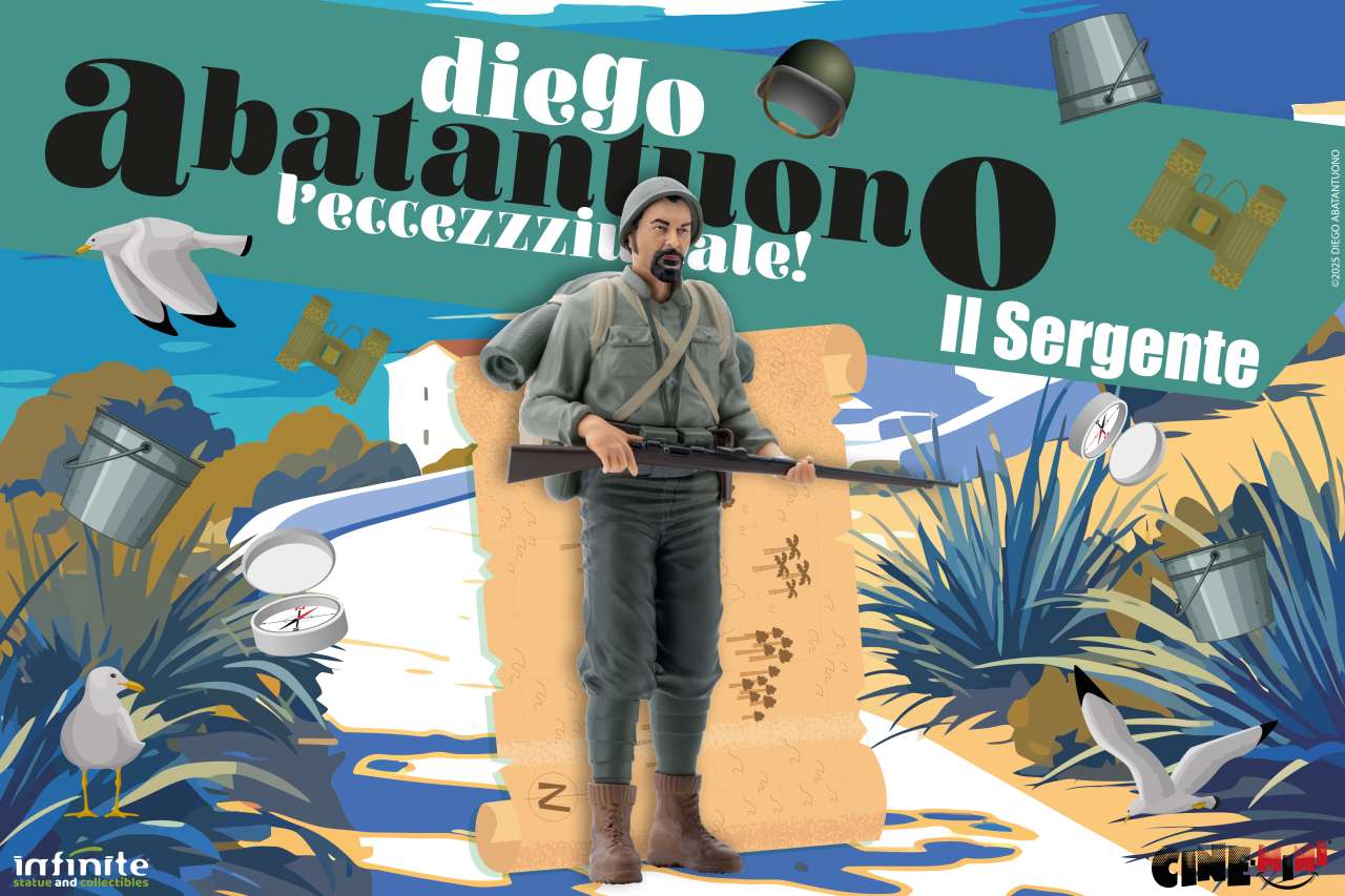 Infinite - Diego Abatantuono Sergente Lorusso "Eccezzziunale" Figure Cine-Mini
