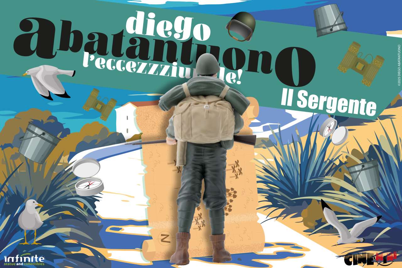 Infinite - Diego Abatantuono Sergente Lorusso "Eccezzziunale" Figure Cine-Mini