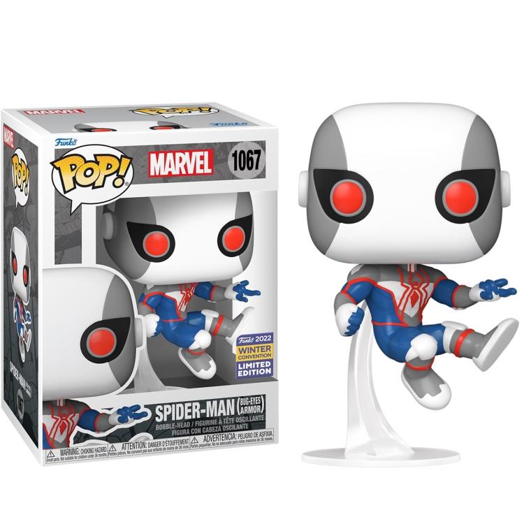 Funko Pop ! Marvel : (1067) Spider-Man (Bug-Eyes Armor) Vinyl Limited Edition