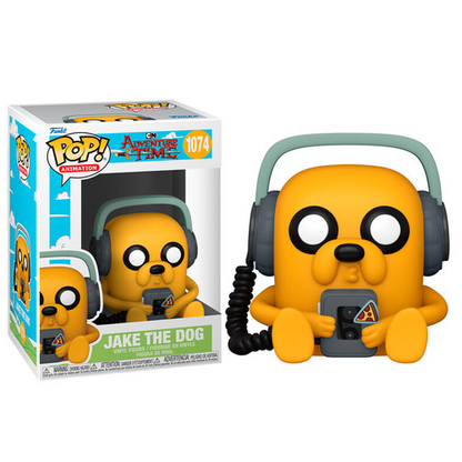 Funko Pop Animation Cartoon Network Adventure Time 1074 Jake The Dog Vinyl Nuovo