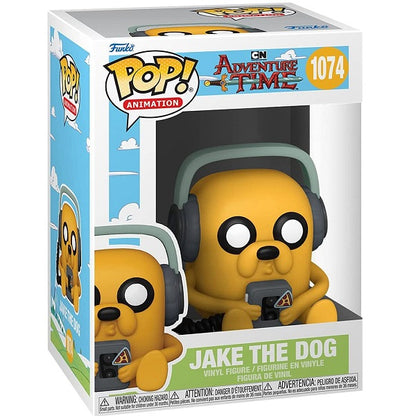 Funko Pop Animation Cartoon Network Adventure Time 1074 Jake The Dog Vinyl Nuovo