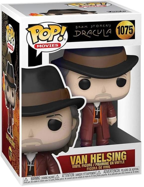 Funko Pop ! Movies Bram Stoker'S Dracula (1075) Van Helsing Vinyl Figure 9Cm