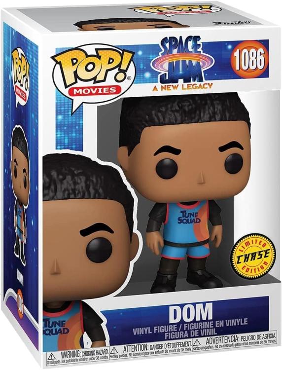 Funko Pop ! Space Jam A New Legacy (1086) Dom Chase Figure Vinyl 9Cm Statuetta