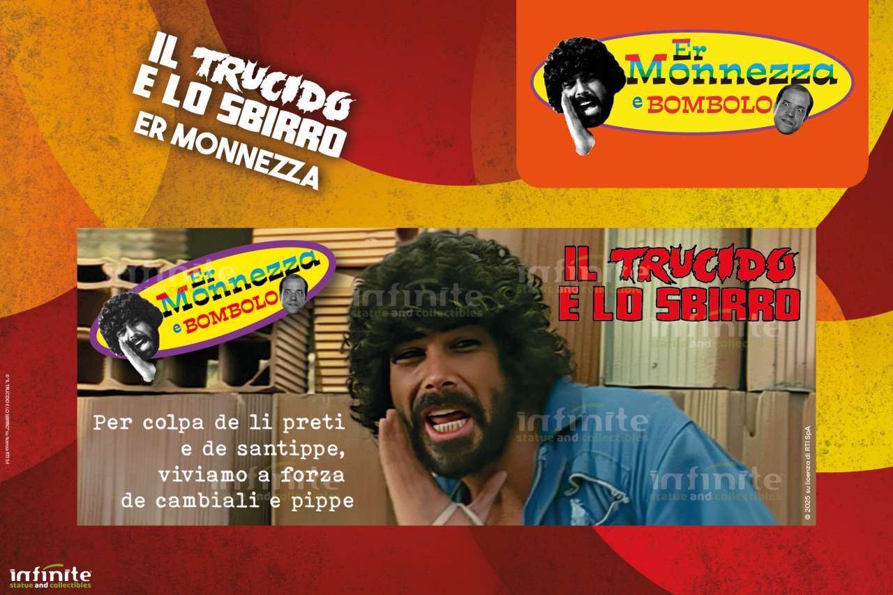 Infinite Statue - Tazza Er Monnezza "il trucido e lo sbirro" Mug Bicchiere Ceramica Tè Caffè