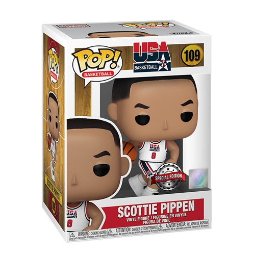 Funko Pop ! Nba Basketball - Scottie Pippen (109) Special Edition Vinyl Figure
