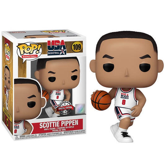 Funko Pop ! Nba Basketball - Scottie Pippen (109) Special Edition Vinyl Figure