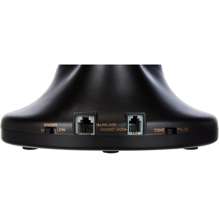 BRONDI TELEFONO FISSO VINTAGE 10 TAVOLO RETRO SUONERIA REGOLABILE FILO NERO