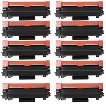 10 x TONER TN-2410 TN-2420 PER BROTHER MFC L2710DW L2710DN L2710 L2750DW L2730DW