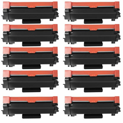 10 x TONER TN-2410 TN-2420 PER BROTHER MFC L2710DW L2710DN L2710 L2750DW L2730DW