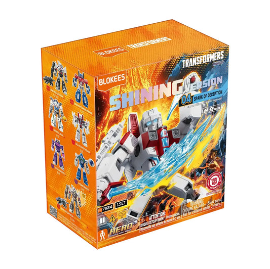 Blokees - Transformers - Model Kit - Shining Version 04 - Spark Of Deception (1 Pz Random) - Action Figure 71124