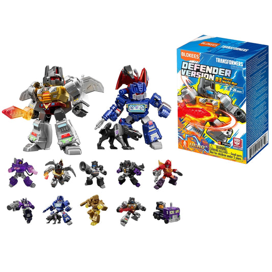 Blokees - Transformers - Model Kit -  Defender Version 03 Heavy Metal War (1 Pz Random) - Action Figure 71304