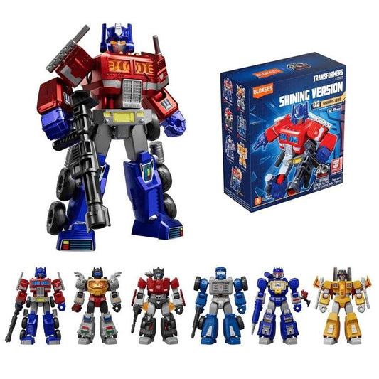 Blokees - Transformers - Model Kit - Shining Version 02 - Spark Of Deception (1 Pz Random) - Action Figure 71122