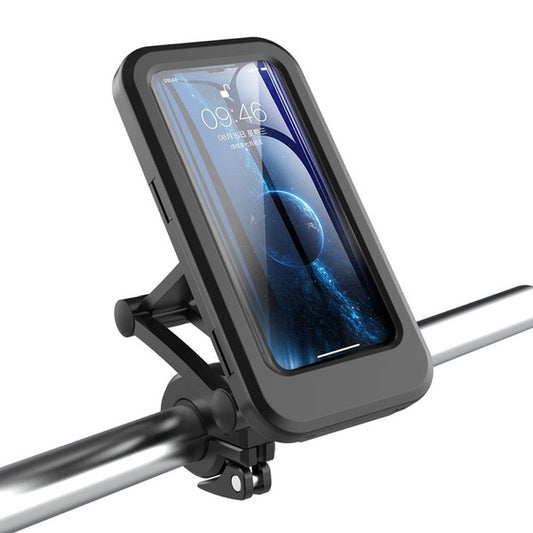 Supporto Cellulare Smartphone Per Bici/Moto Impermeabile Regolabile Fino A 6.7"