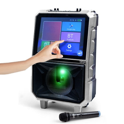Giochi Preziosi Canta Tu Karaoke Schermo Touch 2022 Cassa Trolley Con Microfono
