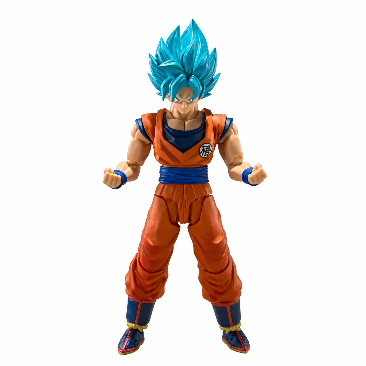 Bandai S.H. Figuarts - Dragon Ball Super : Goku Super Sayan God - Super Saiyan Blue - Action Figure da Collezione 14 cm