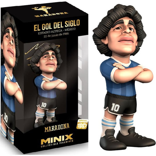 Minix: Diego Armando Maradona El Gol Del Siglo (Special 100) Figure 12Cm