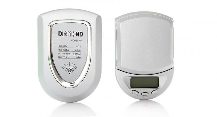 BILANCIA DI PRECISIONE ELETTRONICA DIGITALE BILANCINO 0,1GR-500GR TASCABILE