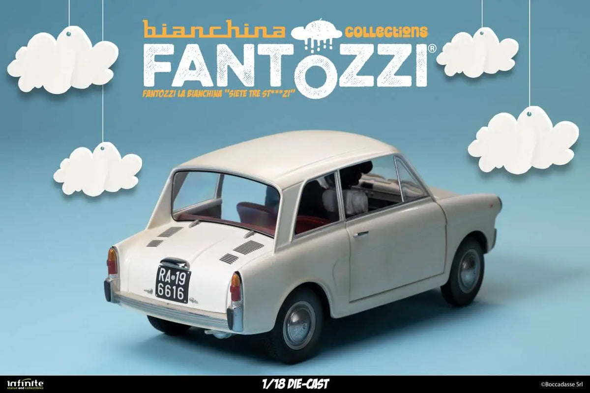 Infinite - Fantozzi La Bianchina Siete Tre St...zi 1/18 Die-cast - 18cm Figure Filini