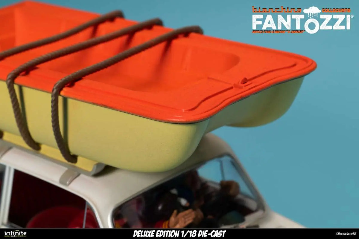 Infinite - Fantozzi E Filini La Bianchina Al Campeggio 1/18 Die-cast Deluxe Edition Limited Figure