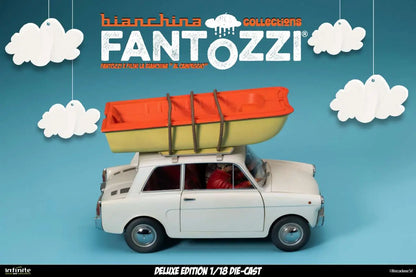 Infinite - Fantozzi E Filini La Bianchina Al Campeggio 1/18 Die-cast Deluxe Edition Limited Figure