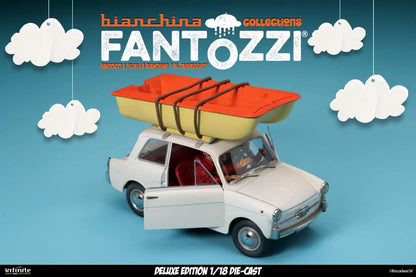 Infinite - Fantozzi E Filini La Bianchina Al Campeggio 1/18 Die-cast Deluxe Edition Limited Figure