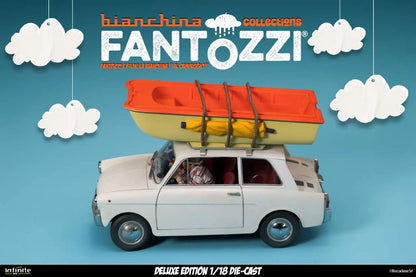 Infinite - Fantozzi E Filini La Bianchina Al Campeggio 1/18 Die-cast Deluxe Edition Limited Figure