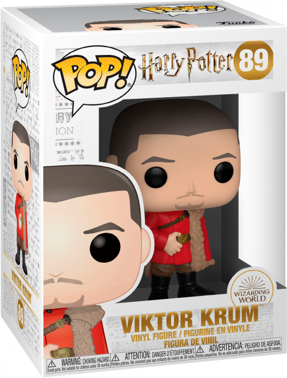 Funko Pop Harry Potter 89 - Viktor Krum Vinyl Action Figure Statuetta Collezione