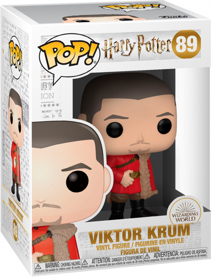 Funko Pop Harry Potter 89 - Viktor Krum Vinyl Action Figure Statuetta Collezione