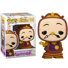 Funko Pop ! Disney Beauty & The Beast - (1133) Cogsworth (Orologio) Figure 9Cm