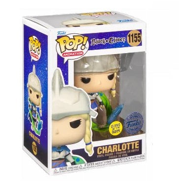 Funko Pop ! Animation Black Clover - Charlotte (1155) Special Edition Glows Gitd