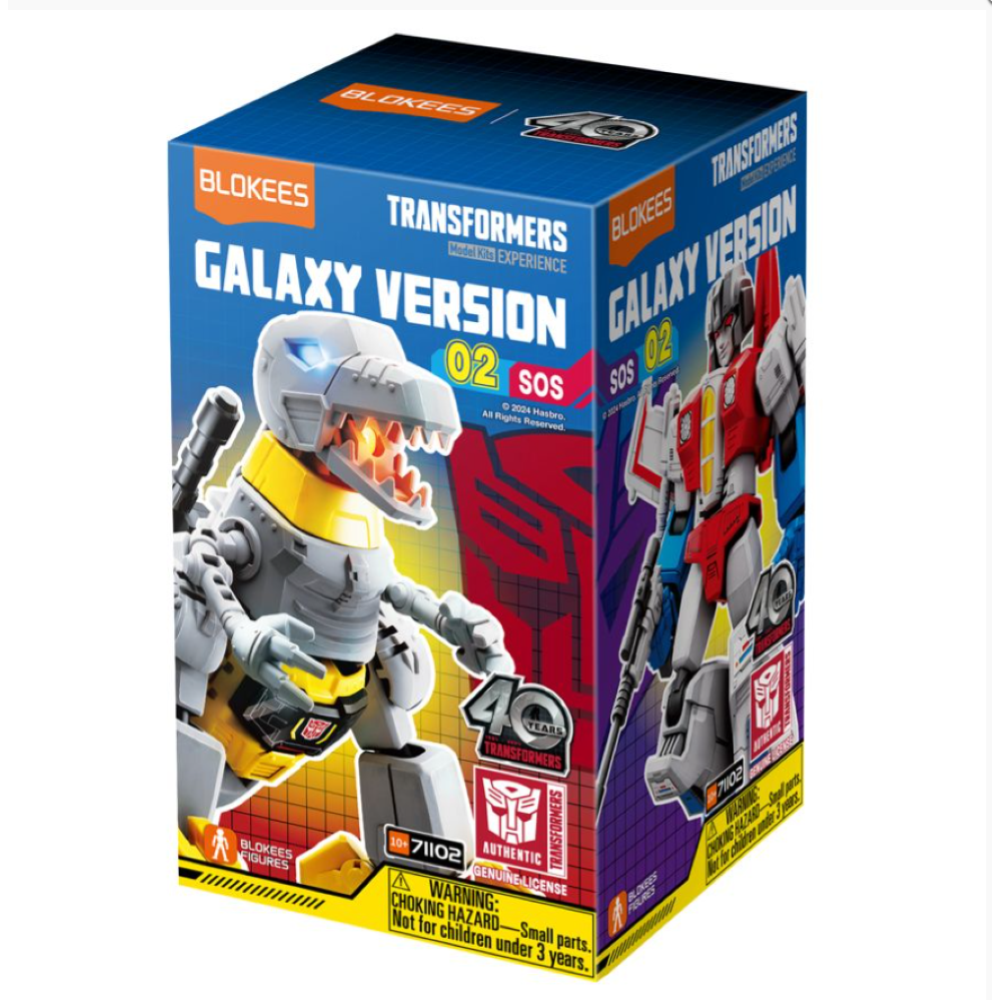 Blokees - Transformers - Model Kit - Galaxy Version 02 (SOS) - (1 Pz Random) - Action Figure 71102