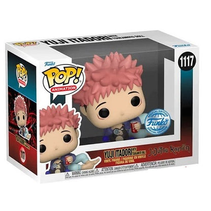 Funko Pop ! Animation Jujutsu Kaisen (1117) Itadori With Tsukamoto Vinyl Figure