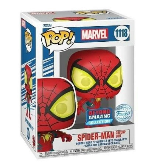 Funko Pop ! Marvel - Spider-Man (1118) Spider-Man (Oscorp Suit) Special Edition