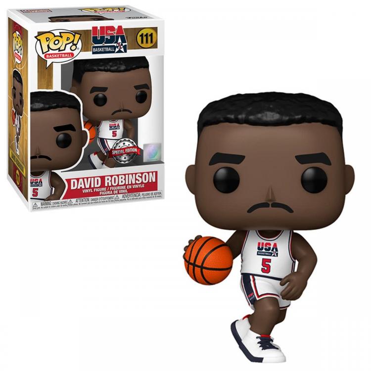 Funko Pop ! Nba Basketball - David Robinson (111) Special Edition Vinyl Figure