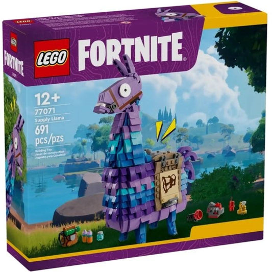 Lego - Fortnite 77071 (Supply Llama) Lama Delle Scorte -Costruzione Da 691Pz 12+