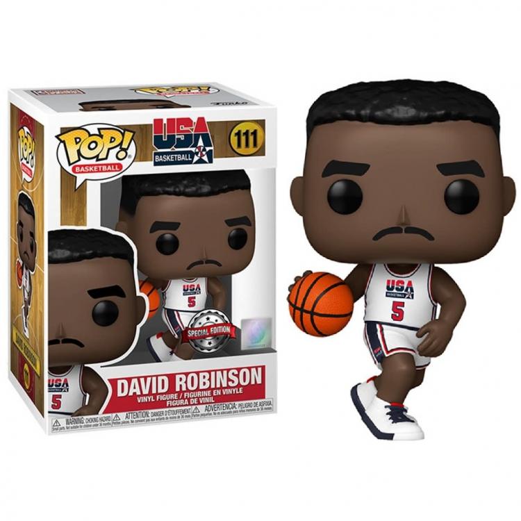Funko Pop ! Nba Basketball - David Robinson (111) Special Edition Vinyl Figure