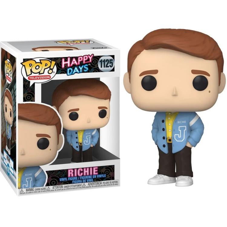 Funko Pop ! Television Tv Happy Days : Richie (1125) Vinyl Figure 9 Cm Anni 90