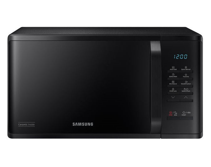 Samsung Forno A Microonde 23Lt 800W Nero Ms23K3513Ak/Ol/Mwo Schermo Led Nuovo