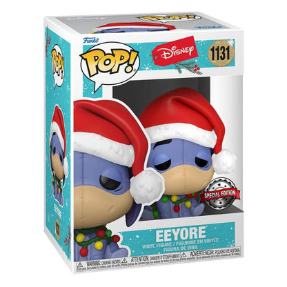 Funko Pop ! Disney Holiday - (1131) Eeyore Christmas Vinyl Figure 9Cm Statua