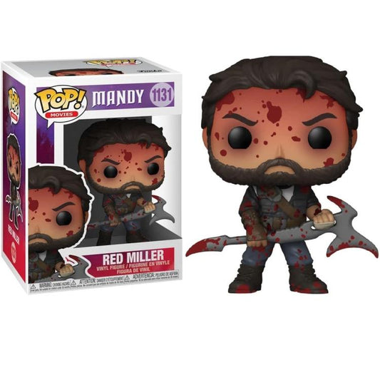 Funko Pop ! Movies Mandy (1131) Red Miller Vinil Figure 9Cm Blood In The Face