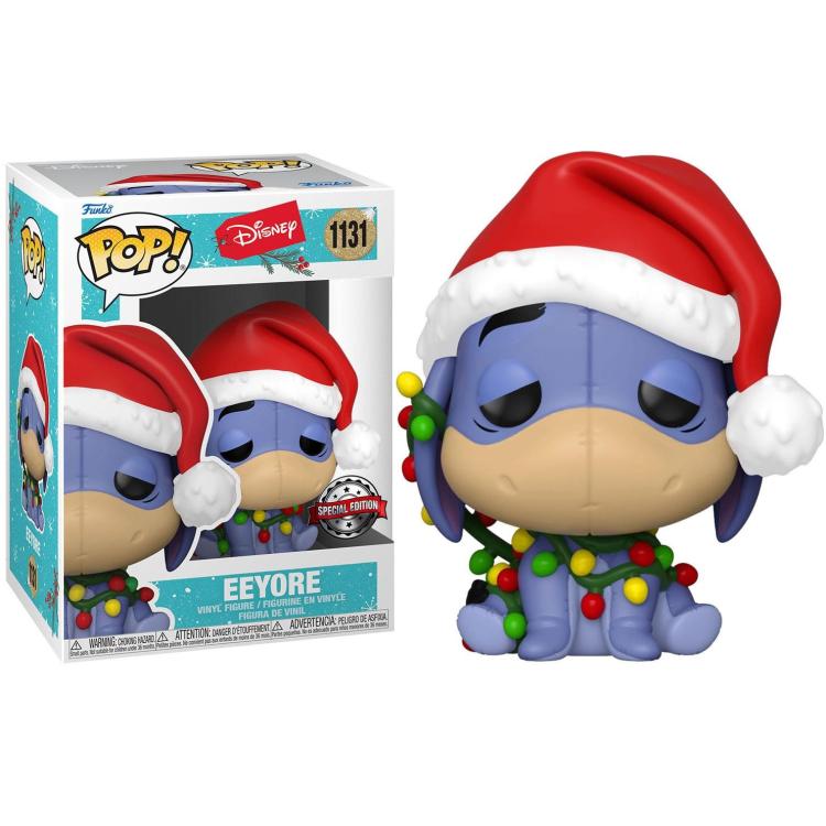 Funko Pop ! Disney Holiday - (1131) Eeyore Christmas Vinyl Figure 9Cm Statua