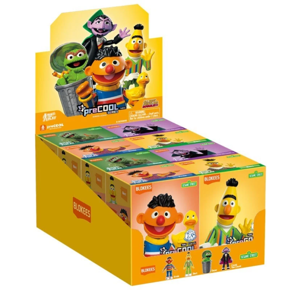 Blokees Muppets - Precool Series - 123 Sesame Street Vol 2 (1Pz Random) - Model Kit - 8 Action Figure a Sorpresa 74845
