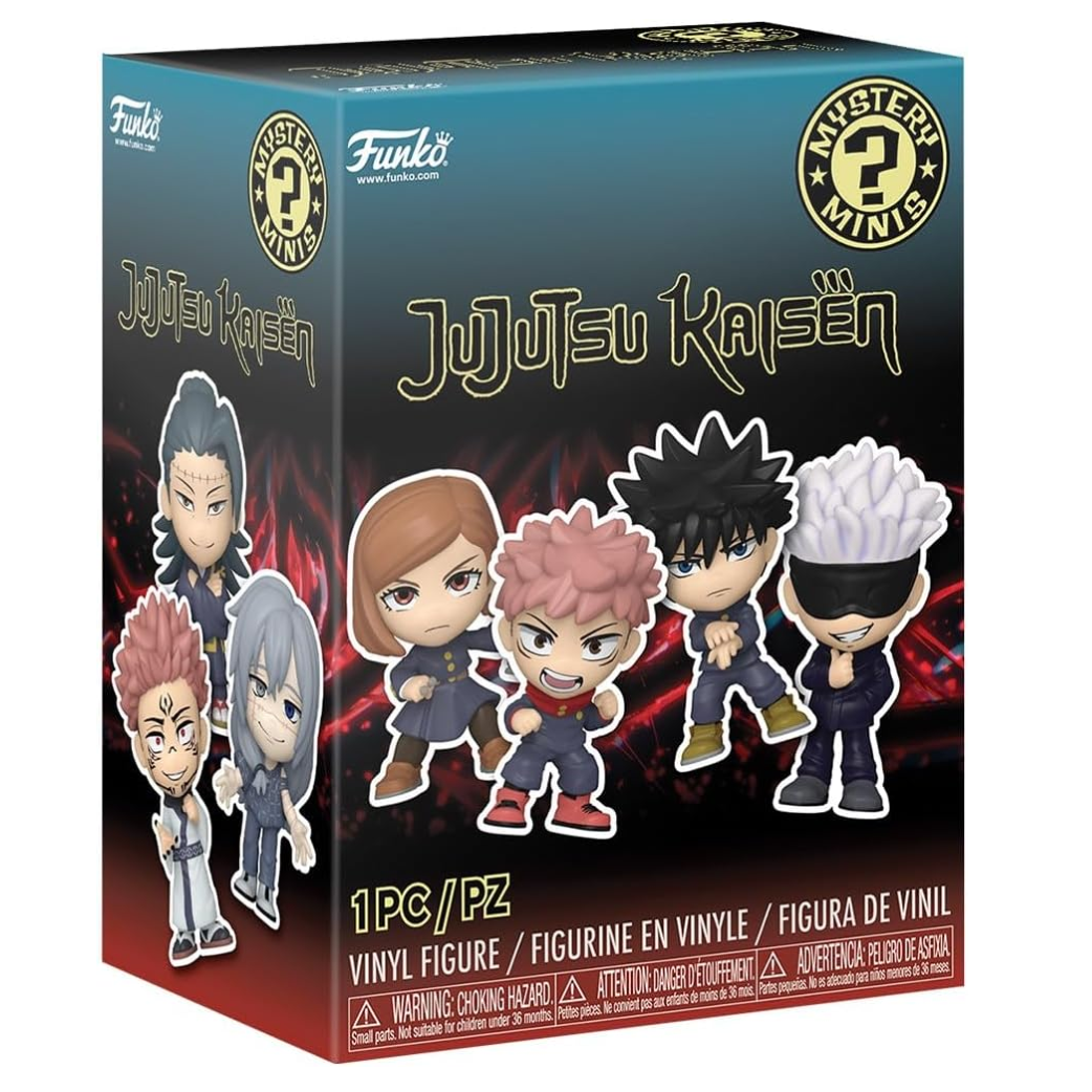 Funko Mystery Minis: Jujutsu Kaisen (Box Intero) Mini Figure Da Collezione