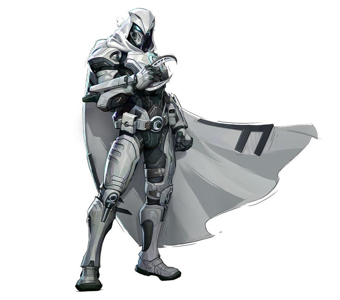 Blokees - Marvel Rivals: Model Kit - Champion Class 10 (Moon Knight) Action Figure 81121