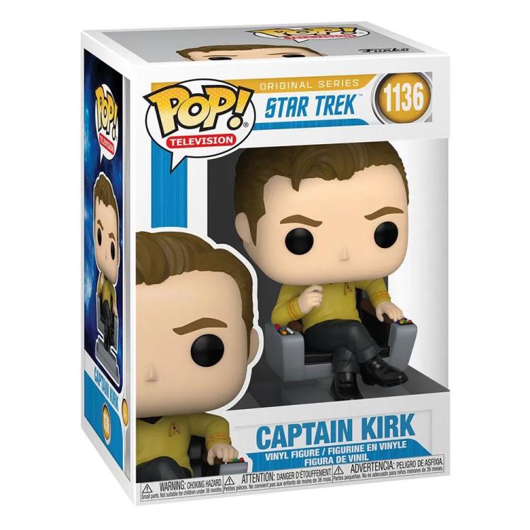 Funko Pop! Television Star Trek Original Series (1136) Captain Kirk Vinyl Figure