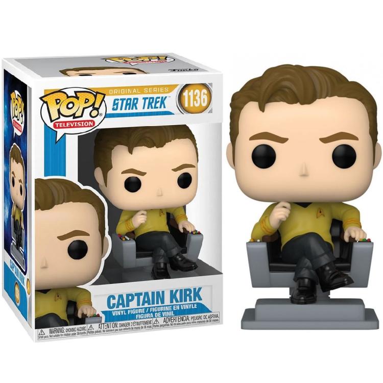 Funko Pop! Television Star Trek Original Series (1136) Captain Kirk Vinyl Figure