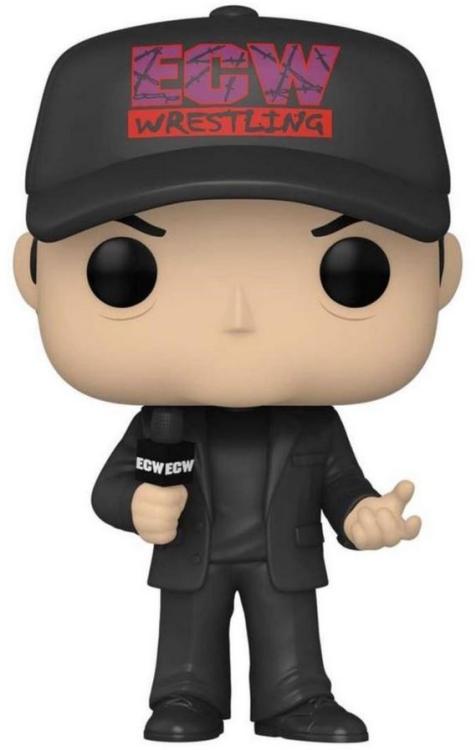 Funko Pop ! Wwe - (113) Paul Heyman With Microphone Vinyl Figure 9Cm Wrestling