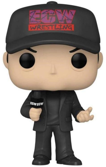 Funko Pop ! Wwe - (113) Paul Heyman With Microphone Vinyl Figure 9Cm Wrestling